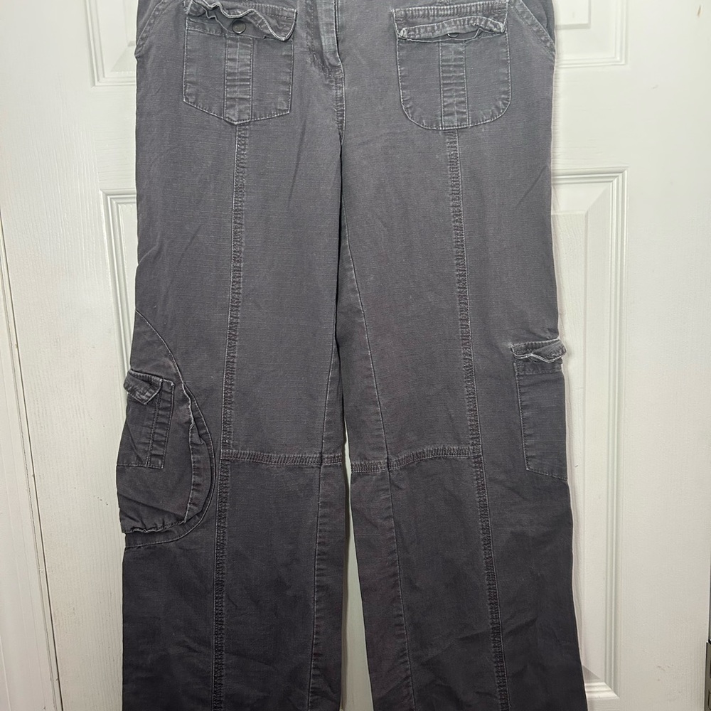 Brandy Melville Charcoal Wide Leg Jeans. One size.